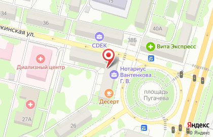 Пивной магазин Жигули на Фасадной улице на карте