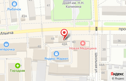 Салон красоты КЛЕВЕР на проспекте Ильича на карте