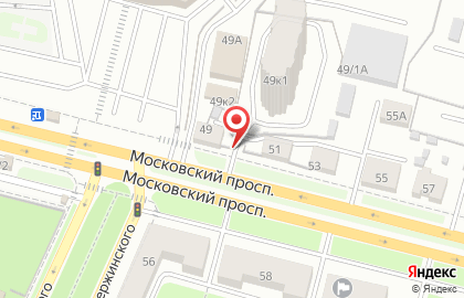 Организация Энергоконтроль на Московском проспекте на карте