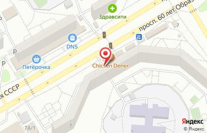 Мир цветов в Советском районе на карте
