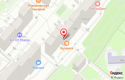 Семейный ресторан Матрёшка на улице Обручева на карте