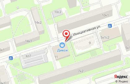 Белорусская косметика на Инициативной улице на карте