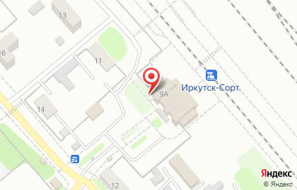 Киоск по продаже печатной продукции на Вокзальной улице на карте