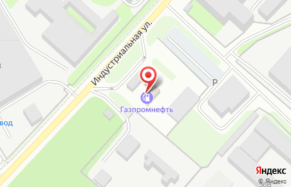 Автомойка Газпромнефть на Индустриальной улице на карте
