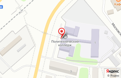 Щекинский Политехнический Колледж на Советской улице на карте