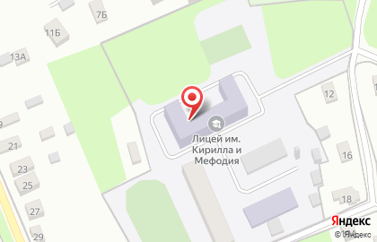 Школа-интернат общего (полного) среднего образования им. Кирилла и Мефодия с углубленным изучением отдельных предметов на карте