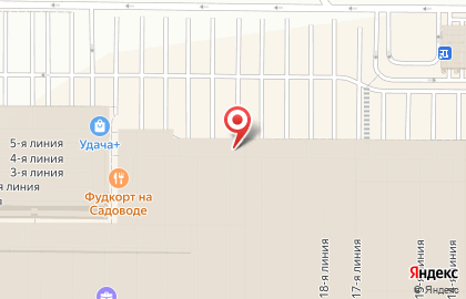 Киоск по продаже фруктов и овощей, район Капотня на карте