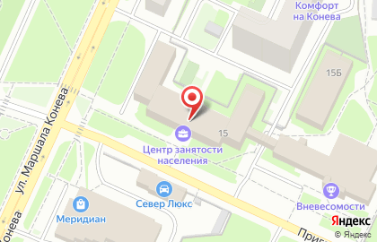 Учебный центр ЭмМенеджмент на улице Маршала Конева на карте