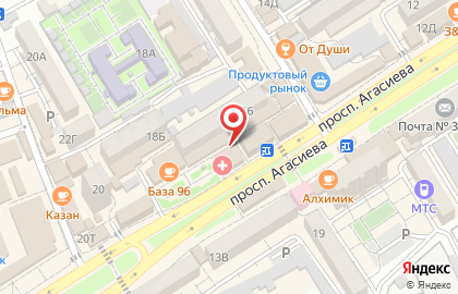 Магазин косметики Ollin на карте