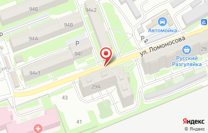 Гостиница квартирного типа Апартаменты Байкал в Железнодорожном районе на карте