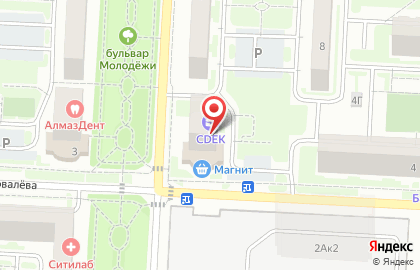Автомат по продаже питьевой воды Ватервенд в Заводском районе на карте