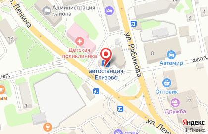 Сервис заказа легкового и грузового транспорта Максим в Петропавловске-Камчатском на карте