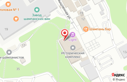 Центр винного туризма Абрау-Дюрсо на карте