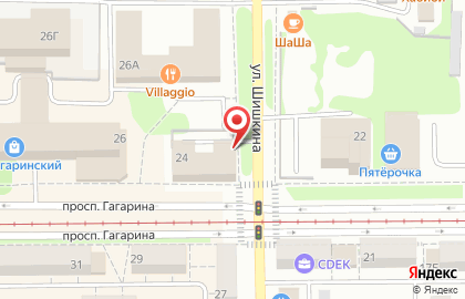 Банк Уралсиб на проспекте Гагарина на карте