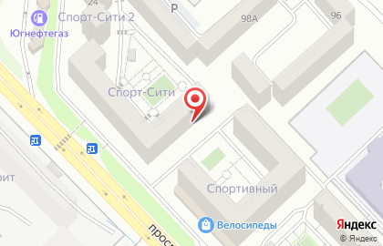 Гастроном Кокос в Каспийске на карте