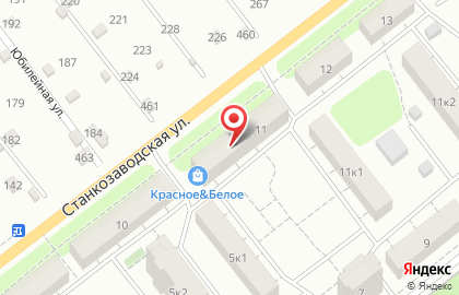 Библиотека №3 на Станкозаводской улице на карте