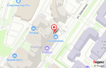 Межрайонная коллегия адвокатов в Октябрьском районе на карте