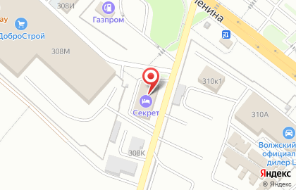 Поворот в Волгограде на карте