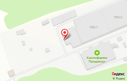 Фармацевтическая компания Канонфарма продакшн на карте