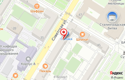 Строительная компания ТМ-Строй в Центральном районе на карте