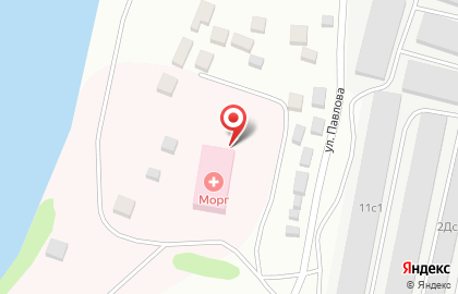 Бюро судебно-медицинской экспертизы на улице Павлова на карте