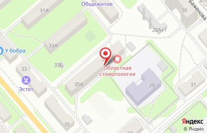 Поликлиника Тульская Областная Стоматологическая Поликлиника в Пролетарском районе на карте
