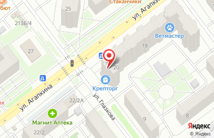 Буфет-пекарня Буlки в Тамбове на карте