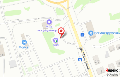 КНП на улице Мичурина на карте