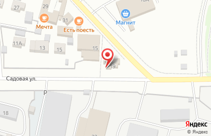 Шиномонтажная мастерская Orange на Садовой улице на карте