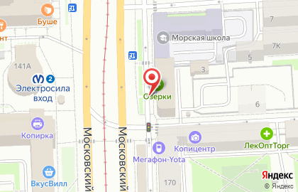 Чешская пивница на Московском проспекте на карте