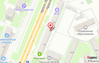 Салон памятников на проспекте Ленина на карте