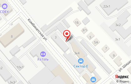 Pulse на Комбинатской улице на карте
