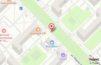 Клининг-Плюс на улице Марии Ульяновой на карте