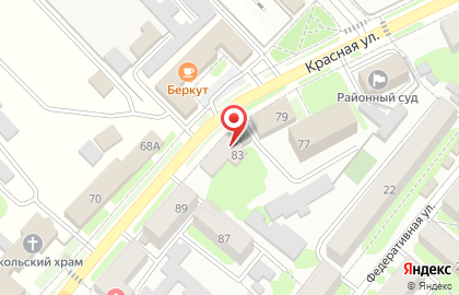 Салон красоты Яна, салон красоты на Красной улице на карте