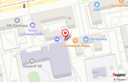 ООО Профи на площади 1905 года на карте