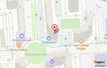 Компания РосАутсорс.рф в Центральном районе на карте