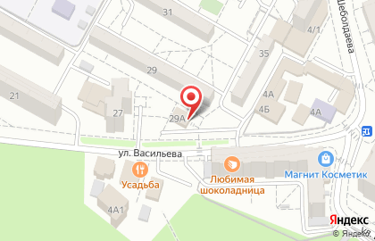 Магазин Ставропольские колбасы на улице Васильева на карте