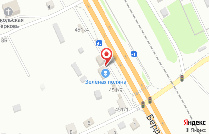 Кафе быстрого питания Дядя Дёнер в Советском районе на карте