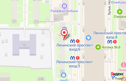 Салон оптики и контактных линз LinziSPb на Ленинском проспекте на карте