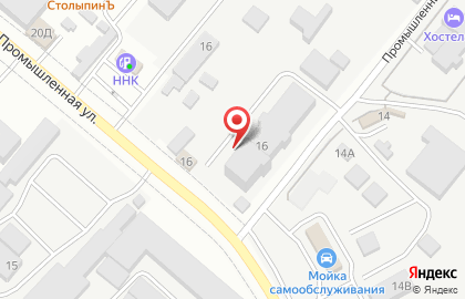 Автомеханизация в Железнодорожном районе на карте