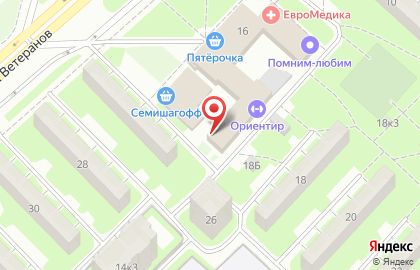 Ориентир в Санкт-Петербурге на карте