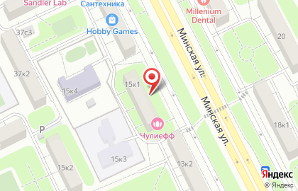 Цветочный салон в Москве на карте