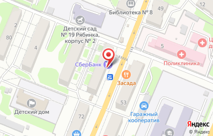 СберБанк в Барнауле на карте