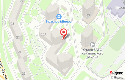 Диво на улице Сергея Акимова на карте