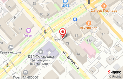 Столовая 8 минут в Центральном районе на карте