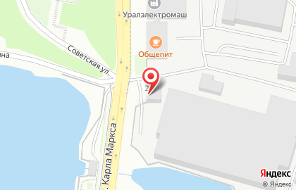 Каменск-Уральский филиал Уральская торгово-промышленная палата на карте
