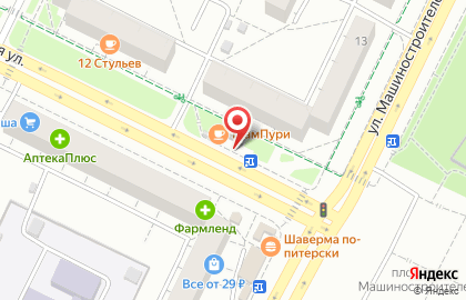 Цветочный салон МосРозаОПТ на Первомайской улице на карте