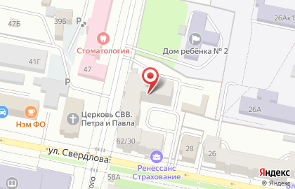 Компания Ренессанс страхование на улице Чайковского на карте