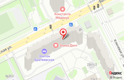 Мини-маркет Мини-маркет на Братеевской улице на карте