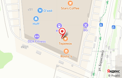 Блинная Теремок в ТЦ ИЮНЬ на карте